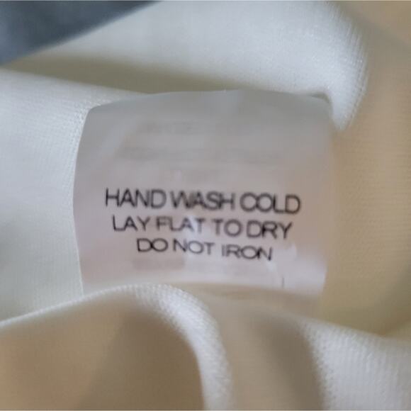 NWT Lace Mini Dress Skater Dress Size Small Ivory - Picture 7 of 9